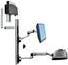 Actual product image Ergotron LX Wall Mount System with Small CPU Holder - mounting kit (CPU holder, mouse (Wall, 32.01")