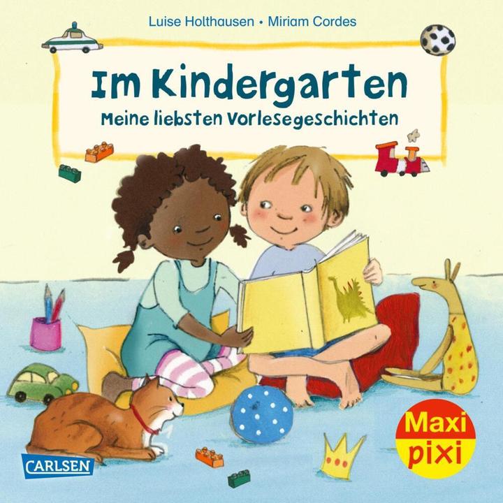 Produktbild Maxi Pixi 390: Im Kindergarten - Meine liebsten Vorlesegeschichten (Deutsch, Miriam Cordes, Luise Holthausen, 2023)