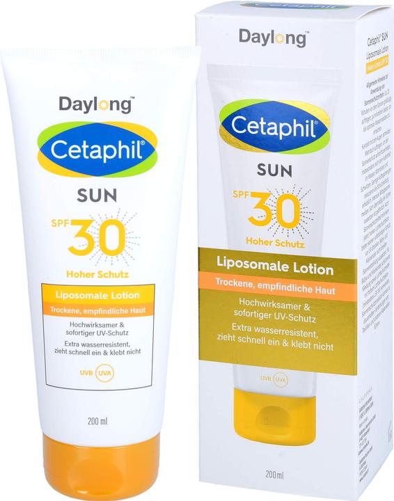 Produktbild Daylong Cetaphil sun 30 Lotion Körper, 200 ml Lotion (Sonnenlotion, SPF 30, 200 ml)