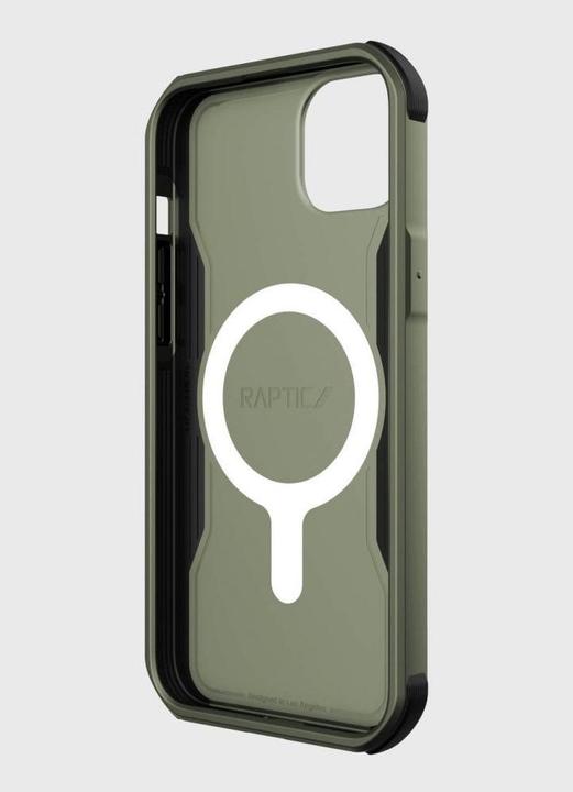 Actual product image X-Doria Raptic Fort Case for iPhone 14 Plus with Green MagSafe Armored Cover (Apple iPhone 14 Plus)
