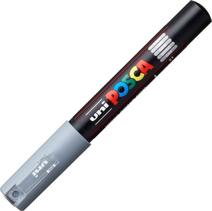 Immagine prodotto Posca Marchio PC-1M a punta tonda (Grigio, 0.70 mm, 1 x)