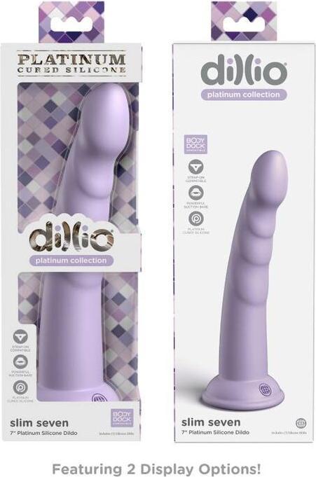 Produktbild Pipedream DP Slim Seven Purple 7 inch