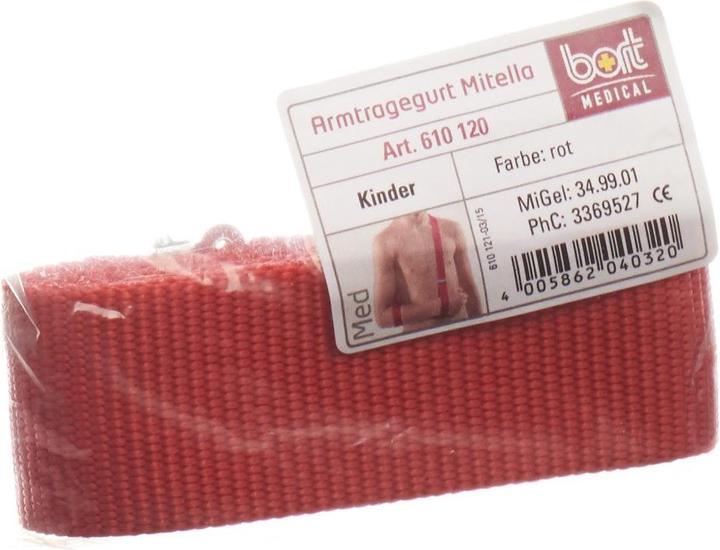 Actual product image Bort Medical Arm sling kids red uni