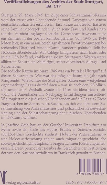 Actual product image Tdliche Razzia (German, Katharina Ernst, Io Josefine Geib, 2024)