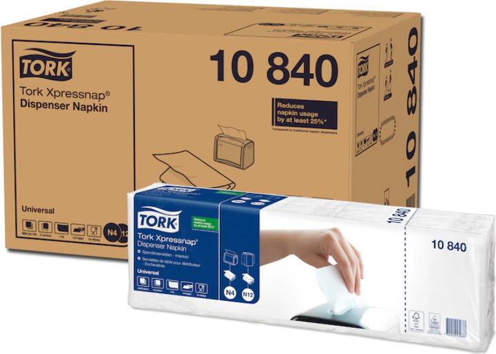 Actual product image Tork Dispenser napkins (9000 x, 22 x 33 cm)