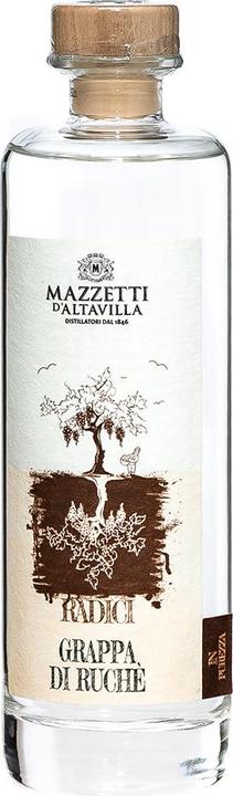 Image du produit Mazzetti d'Altavilla Grappa Ruchè en coffret cadeau 0,5 litre 43 % vol.