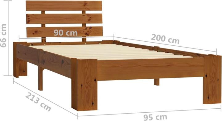 Produktbild VidaXL Aljosha (90 x 200 cm)