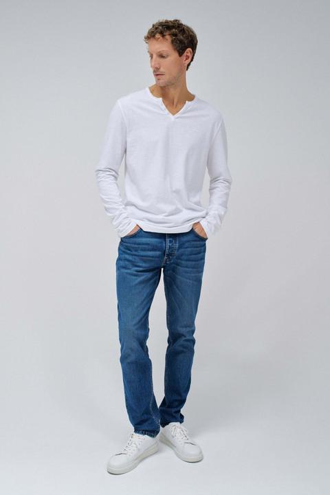 Actual product image Salsa Jeans Langarmshirt Jersey Longsleeve Serafino (XL)
