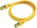 Produktbild Python ® Series RJ45 Patchkabel mitCat.7 Rohkabel, Rastnasenschutz (RNS®) und Nylongeflecht, S/FTP, PiMF, h (S/FTP, CAT7, 2 m)