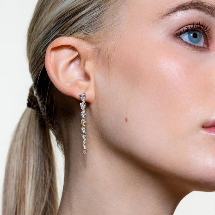 Actual product image Xenox Dewdrop stud earrings (Silver 925)