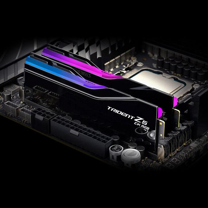 Image du produit G.Skill D5C48GB 9000-45 Trident Z5 CK RGB K2 GSK (2 x 24 Go, 9000 MHz, RAM DDR5, DIMM)
