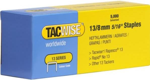 Tacwise Graffette 13/8 mm, zincate, fini (1 x)