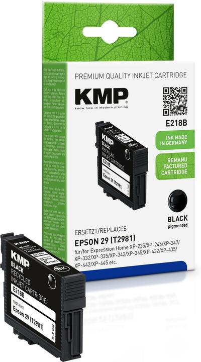 Actual product image KMP E218B Ink cartridge compatible with Epson T 2981 (FC)