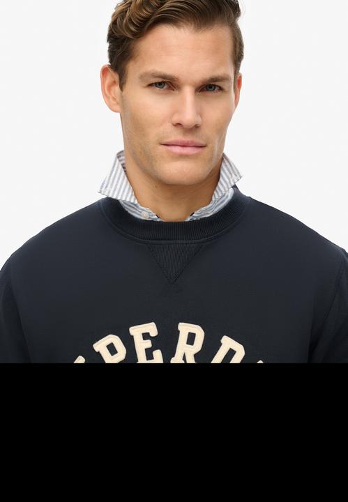 Actual product image Superdry VINTAGE ATHLETIC CREW Heren Trui (3XL)