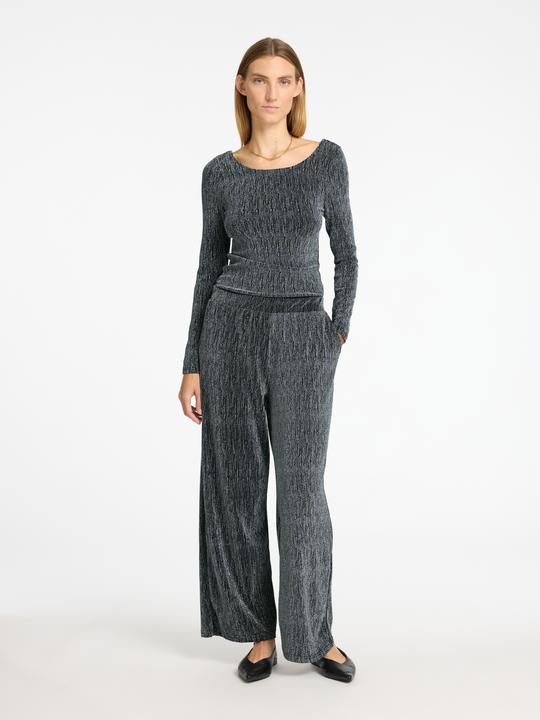 Image du produit Selected Femme Haut à paillettes avec manches longues (XS)