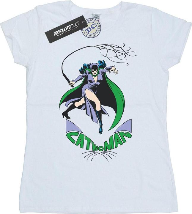 Image du produit - T-shirt CATWOMAN WHIP - Femme (S)