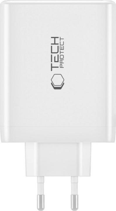 Immagine prodotto Tech-Protect NC100W-GAN Caricabatterie di rete GaN 3x USB-C PD 100W / USB-A QC 3.0 - nero (100 W)