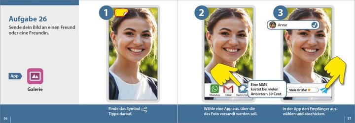 Image du produit Smartphonekurs für Senioren – Das Kursbuch für Android Handys (Allemand, Gabriele Bruckmeier, 2023)