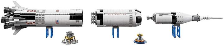 Immagine prodotto LEGO Saturno V Apollo della NASA (92176, LEGO Ideas, Set LEGO rari)
