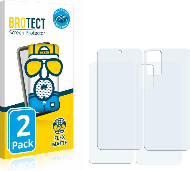 Image du produit BROTECT Full-Cover Protection Mat (2 pièce(s), Motorola Moto G42)