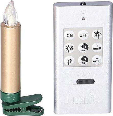 Produktbild Krinner LED Christbaumkerze Superlight Starter-Set (12 x)