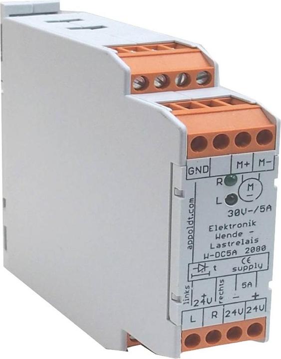 Actual product image Appoldt W-DC10A Reversing contactor DC circuit 10 A with LED 1 pc.