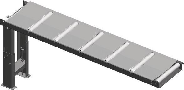 Produktbild Stürmer - Metallkraft Rollenbahn 2000 x 390 mm, 200 kg/m