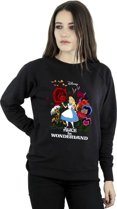 Produktbild Disney Alice im Wunderland Blumen Sweatshirt (S)