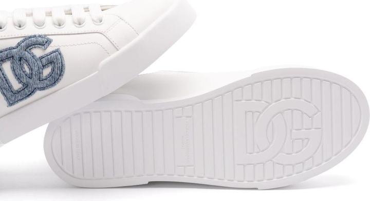 Produktbild Dolce & Gabbana portofino light in leather white and light blue (37)