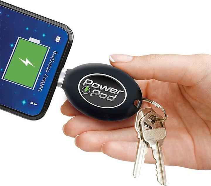 Produktbild PhoneLook Mini Power Bank emergency Schlüsselanhänger externe Batterie 800mAh (Android USB-C) (800 mAh)