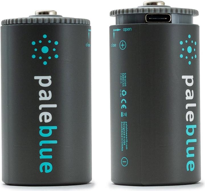 Actual product image Pale Blue Batteries D (2 pcs., D, 5000 mAh)