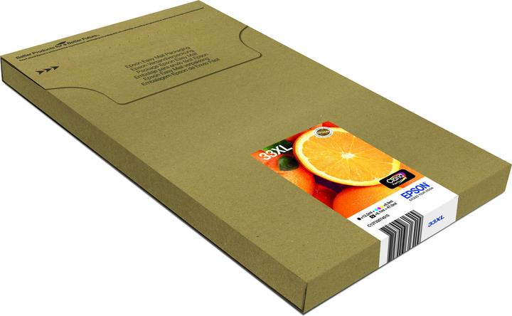 Actual product image Epson Multipack 5-colours 33XL Claria Premium Ink EasyMail (M, FC, C, Y)