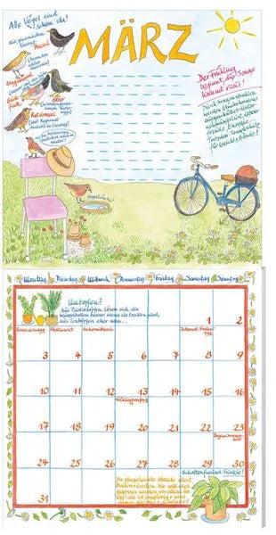 Actual product image Merkkalender einzeln 2025 (30 x 60 cm, No binding, German)