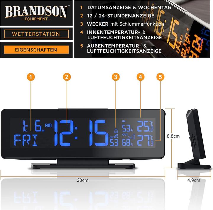 Actual product image CSL Radio weather station, type 1