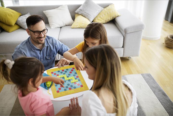 Actual product image Mattel Games Junior Scrabble (French)