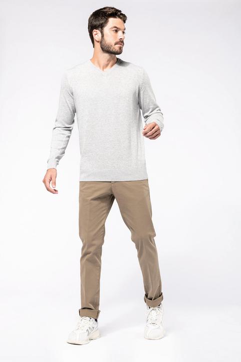 Produktbild Kariban Ökologisch verantwortungsvoller Pullover mit V-Ausschnitt (XXL)