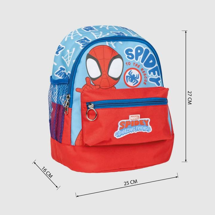 Produktbild Wanderrucksack Spidey Für Kinder 25 x 27 x 16 cm Rot 23 x 27 x 15 cm