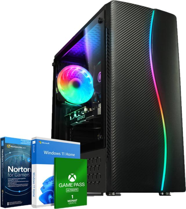 Produktbild Kiebel Cobra V (AMD Ryzen 5 5500, 32 GB, 1000 GB, GeForce RTX 3060)