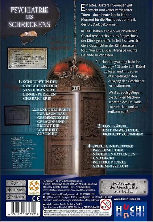 Image du produit Psychiatrie de l'horreur Partie 2 (Allemand)