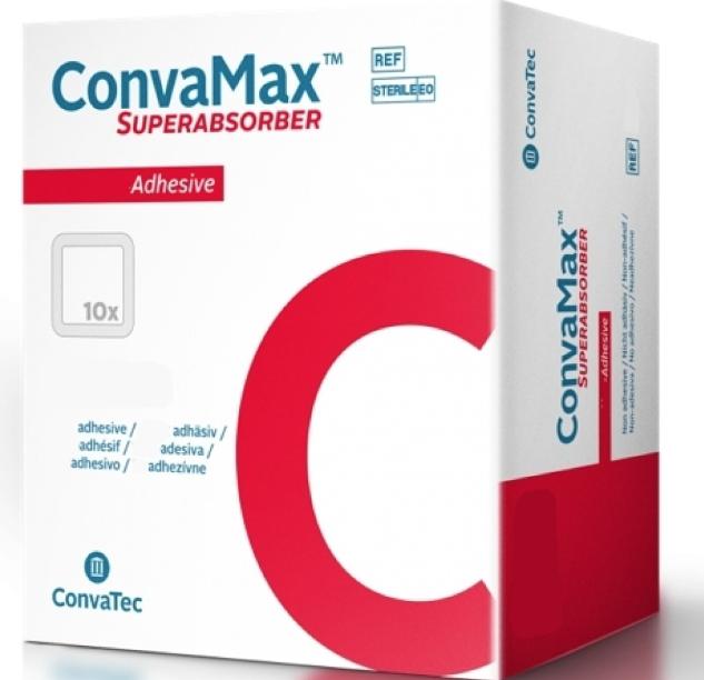 ConvaTec Superabsorber 7.5x7.5cm adhäsiv (10 x)