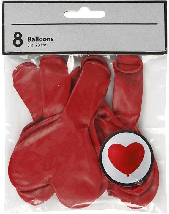 Immagine prodotto Creativ Company Palloncini a forma di cuore
