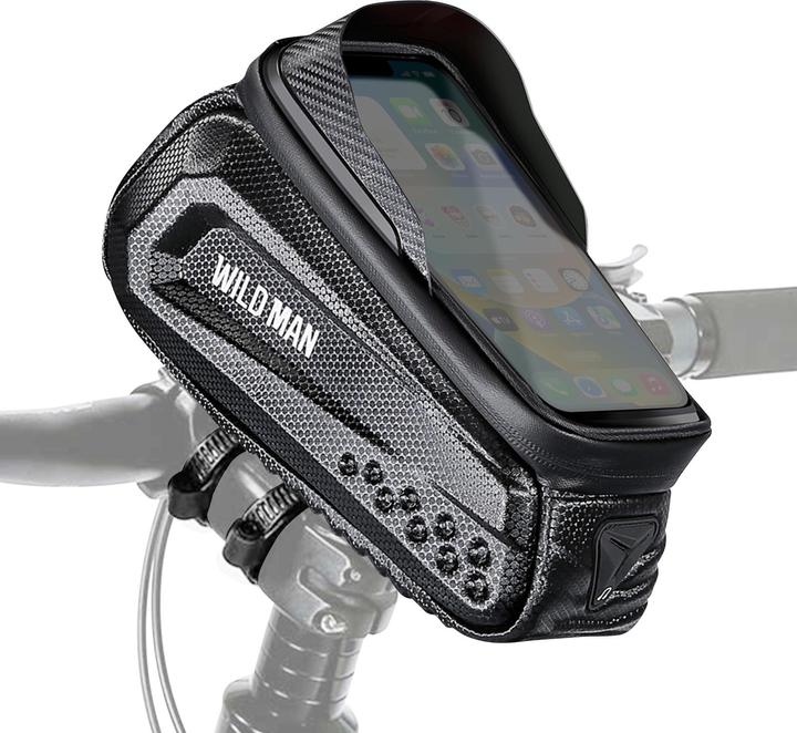 Image du produit Wildman Sacoche de vélo E10S, volume total 1L (1 l, Sacoche de guidon)