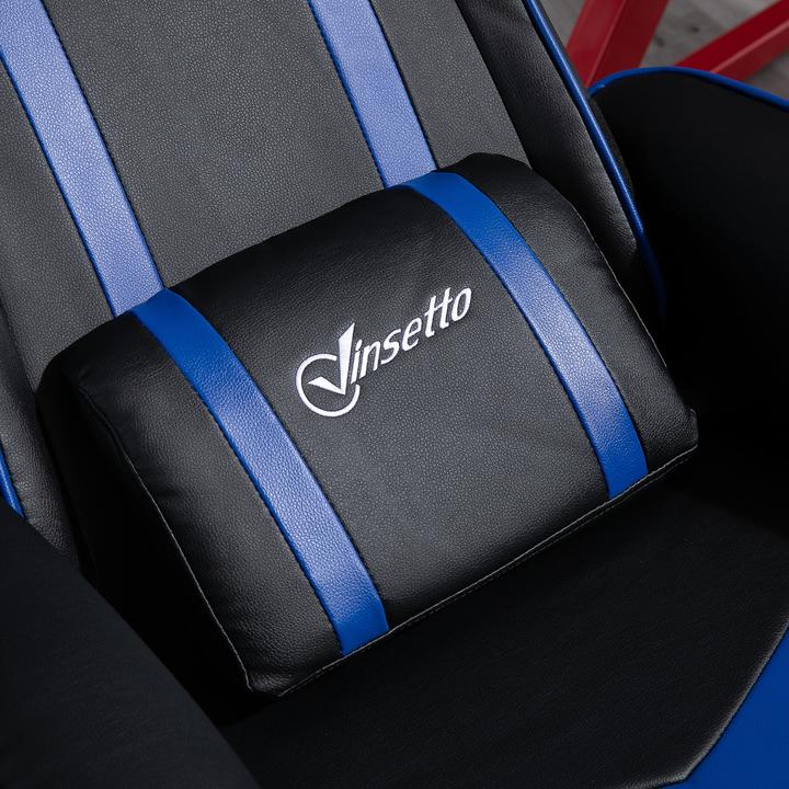 Image du produit Vinsetto Fauteuil de jeu avec tabouret