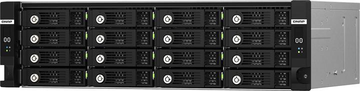 Produktbild QNAP TL-R1620Sdc, 16-bay, 3U, rackmount, SAS, JBOD, expansion enclosure with SAS expander, 12