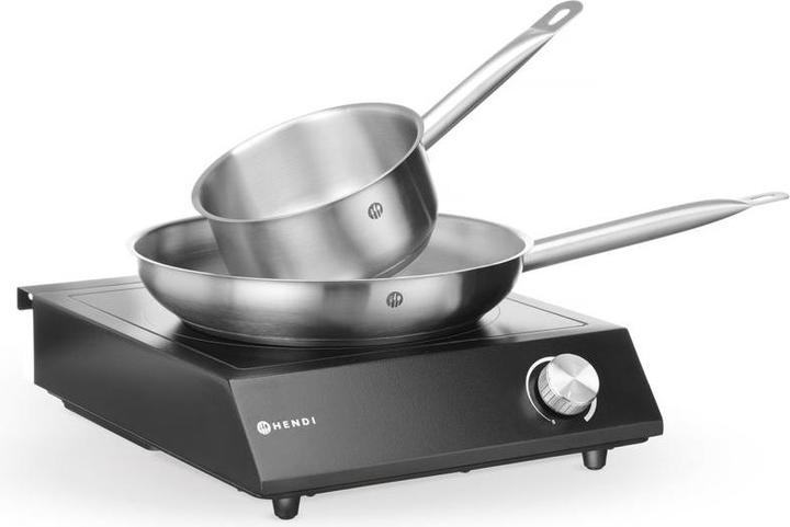 Image du produit Hendi Set : Réchaud à induction 3500W + casserole à manche