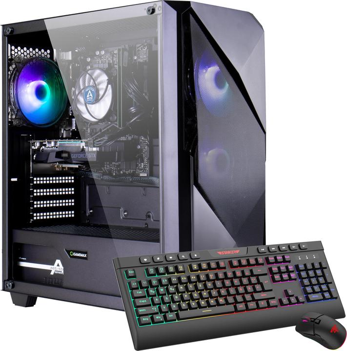 Produktbild Hyrican GAMEMAX Striker 7447 Ryzen 5 7500F 32GB DDR5 1TB SSD RTX 4070 (AMD Ryzen 5 7500F, 32 GB, 1000 GB, GeForce RTX 4070)
