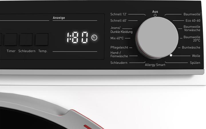 Actual product image Sharp ES-NFB714CWA-DE (7 kg, Left)