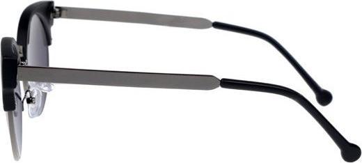 Produktbild Hermex Cat Eye Vintage Retro 80er Sonnenbrille UV400 - Schwarz Matt