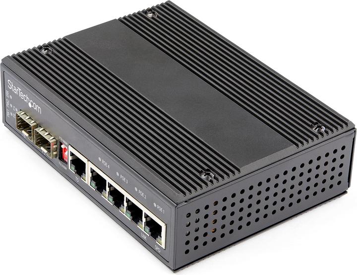 StarTech .com Industrial 6 Port Gigabit Ethernet Switch (6 Ports)