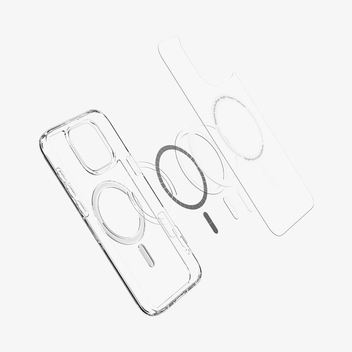 Actual product image Spigen Ultra Hybrid MagFit iPhone 16 Pro Max Case White (Apple iPhone 16 Pro Max)